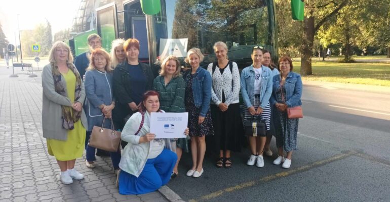 Ettevõtlusküla ja Karjäärikeskuse külastus. Foto: Merle Karuks